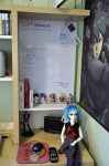 Other half of Ikea desk. Notice Flat Nynaeve order list.